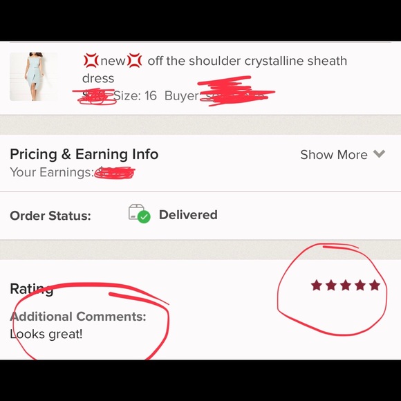 💢hold💢off the shoulder crystalline sheath dress - Picture 6 of 7